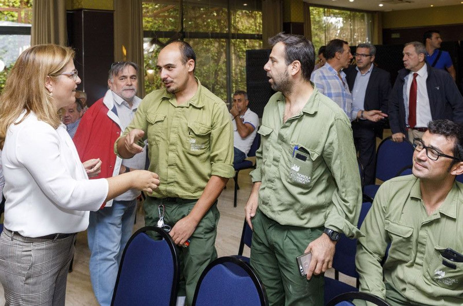 EvaManceradirectoradedistribucinenCyLcharlaconempleados