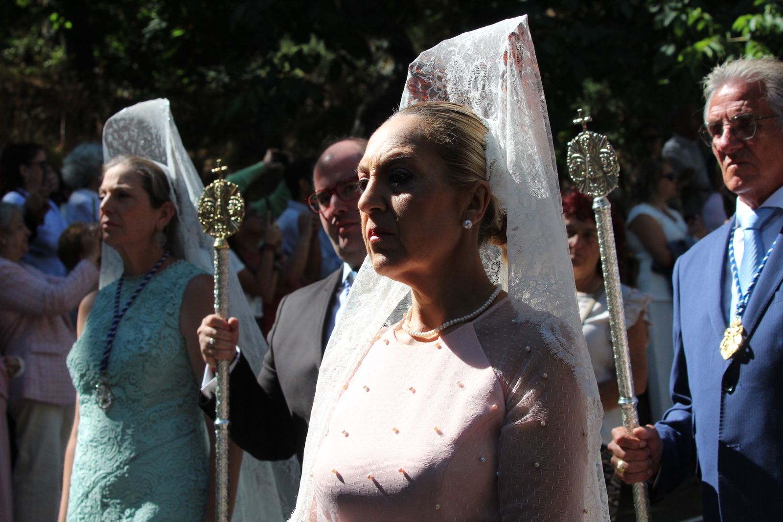 Béjar, misa y procesión en el santuario de Nuestra Señora del Castañar