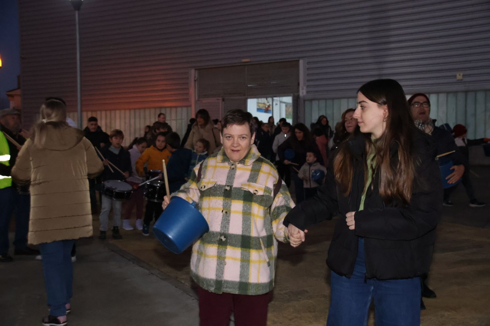 Pasacalles, batucada día Santa Cecilia