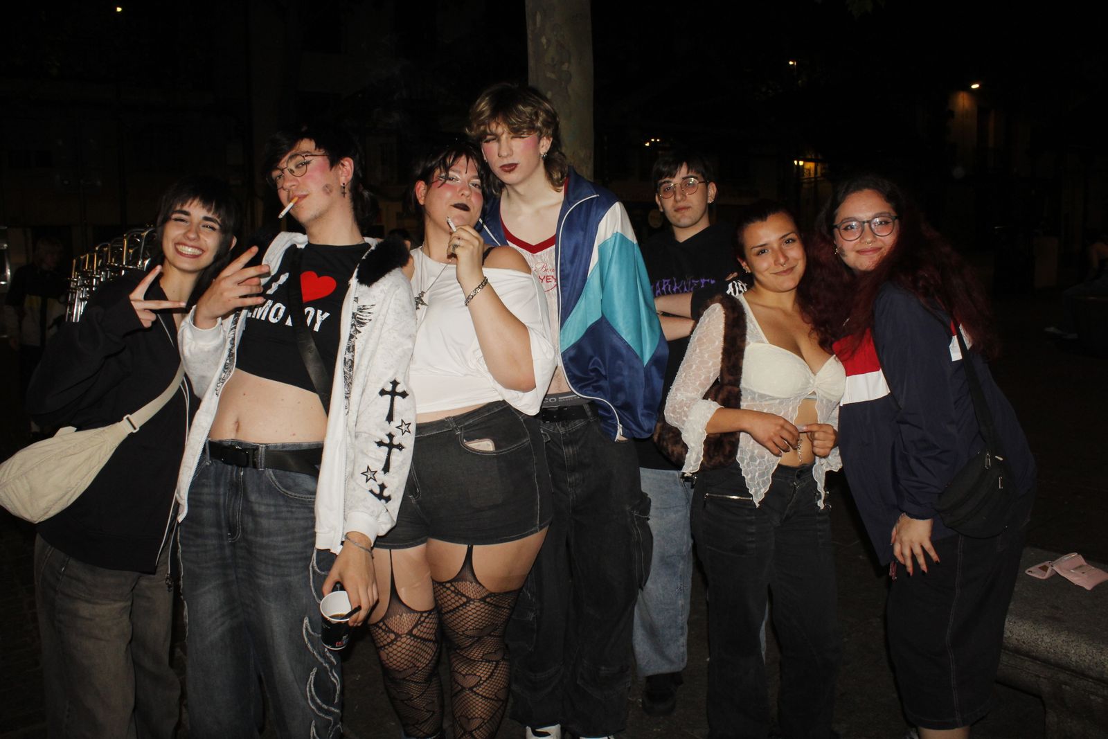 Salamanca de noche, sabado 25 de abril