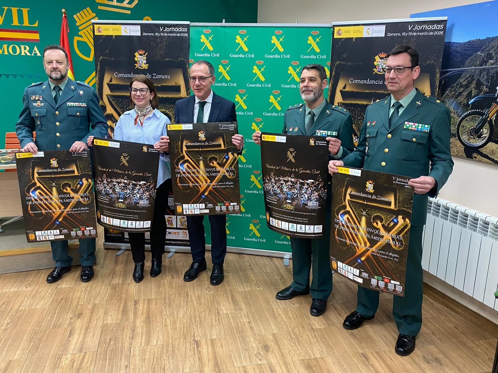 Presentación de las V Jornadas de Desapariciones