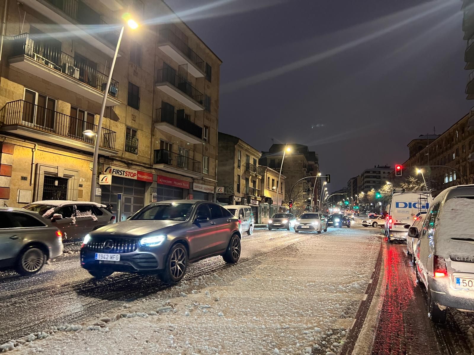 Nevada en Salamanca 28 de enero 2026