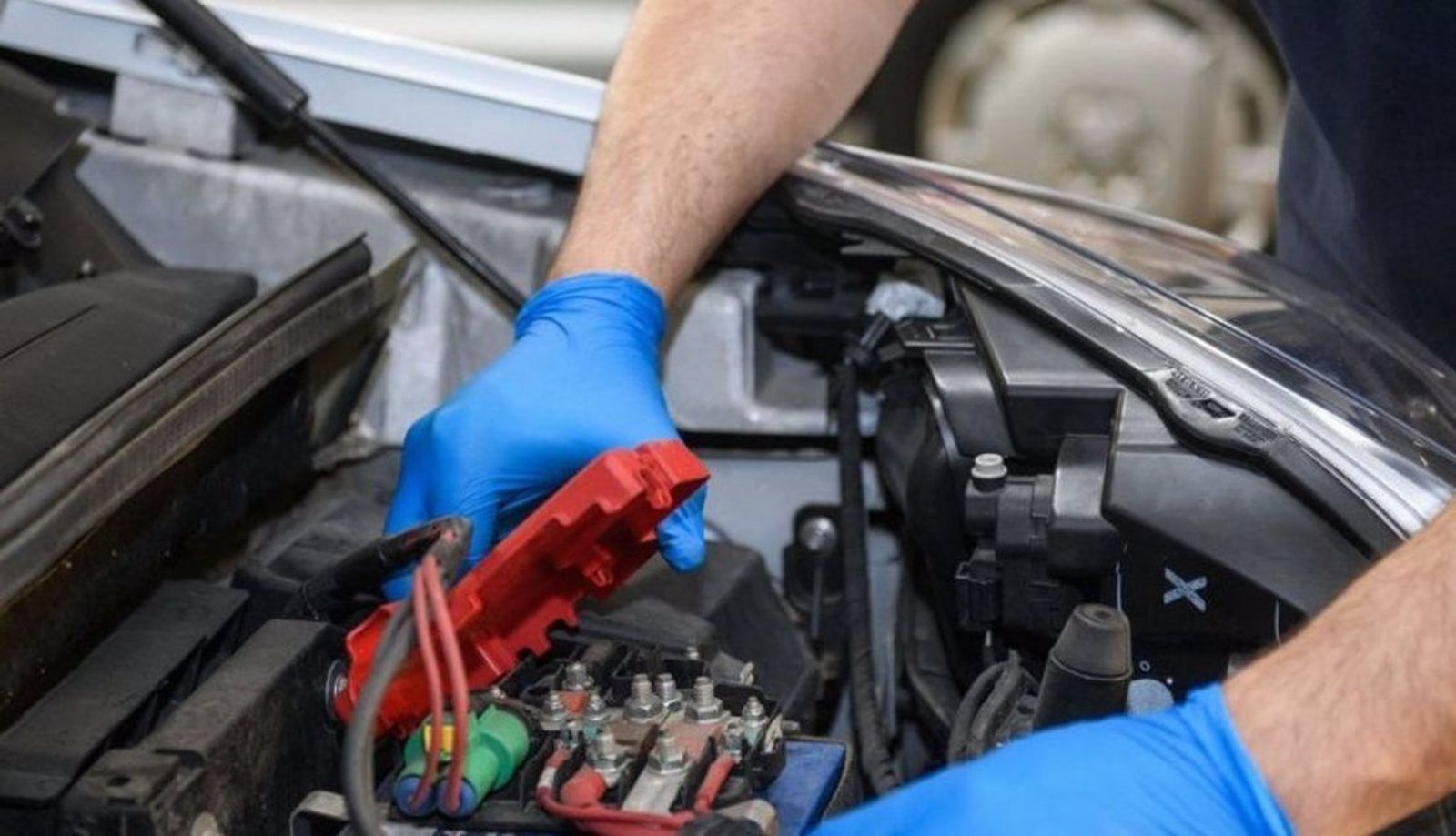 Batería de un coche. EP