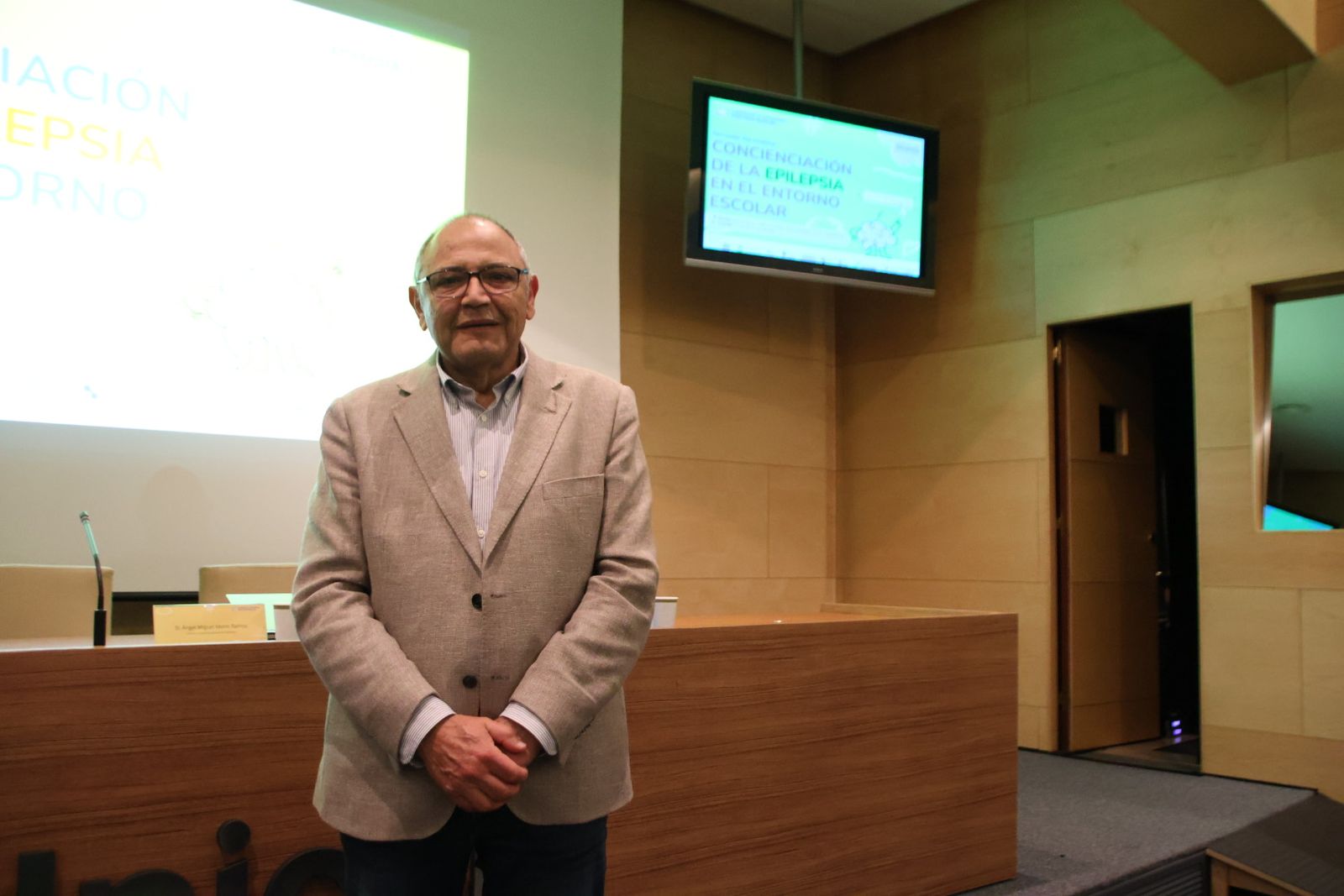 Jesús Alberto Martín, presidente de la Asociación de Personas con Epilepsia de Castilla y León (ASPECYL)