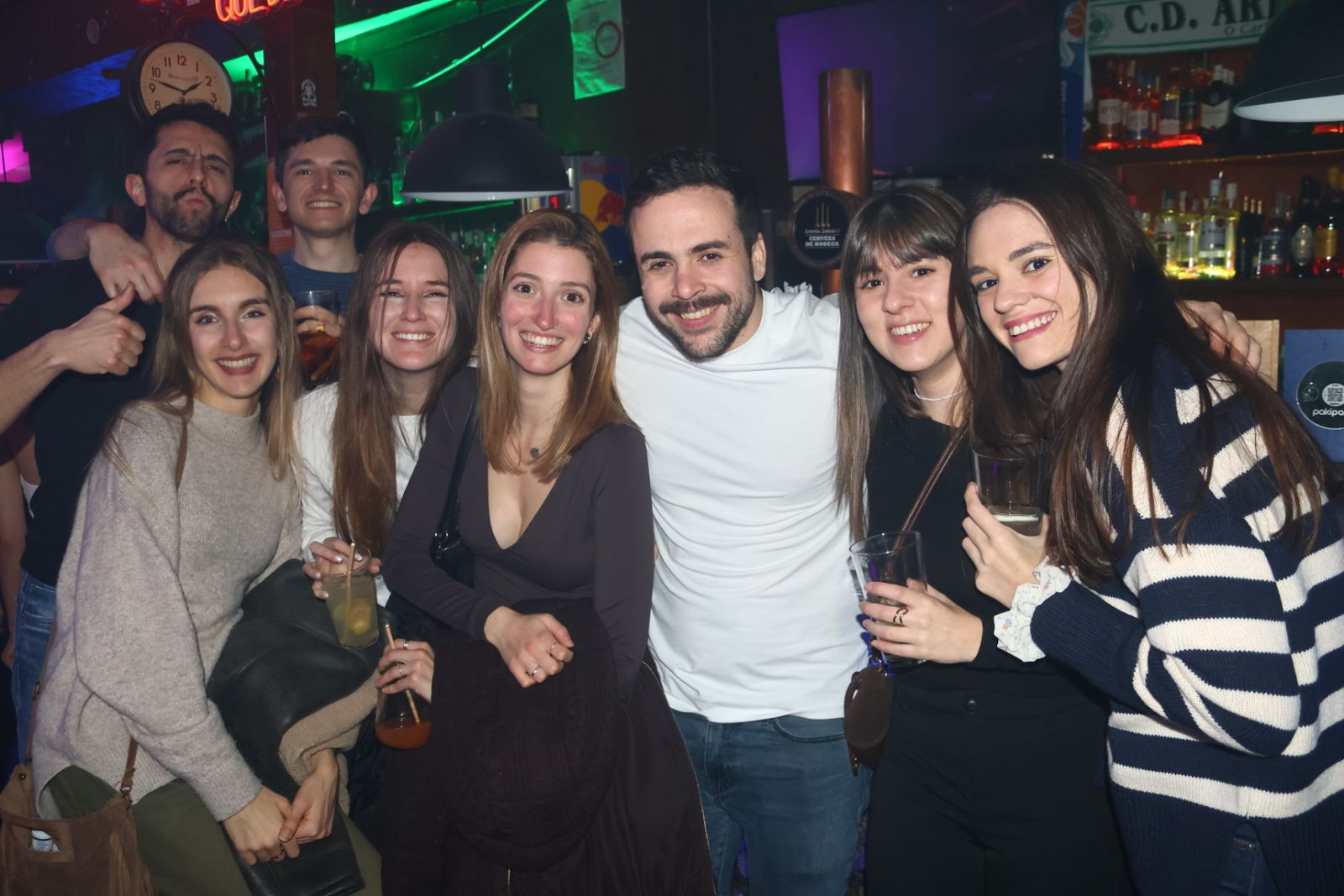 Salamanca de noche, sábado 21 de febrero