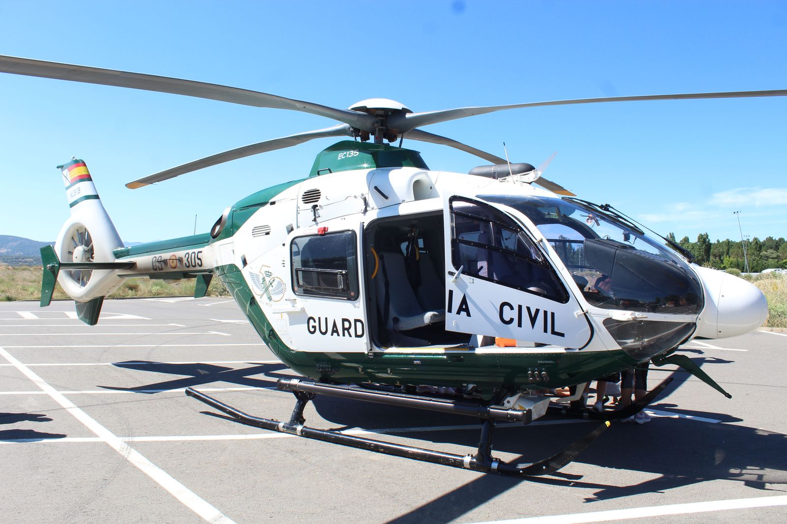 GALERÍA | Reportaje helicóptero de la Guardia Civil.