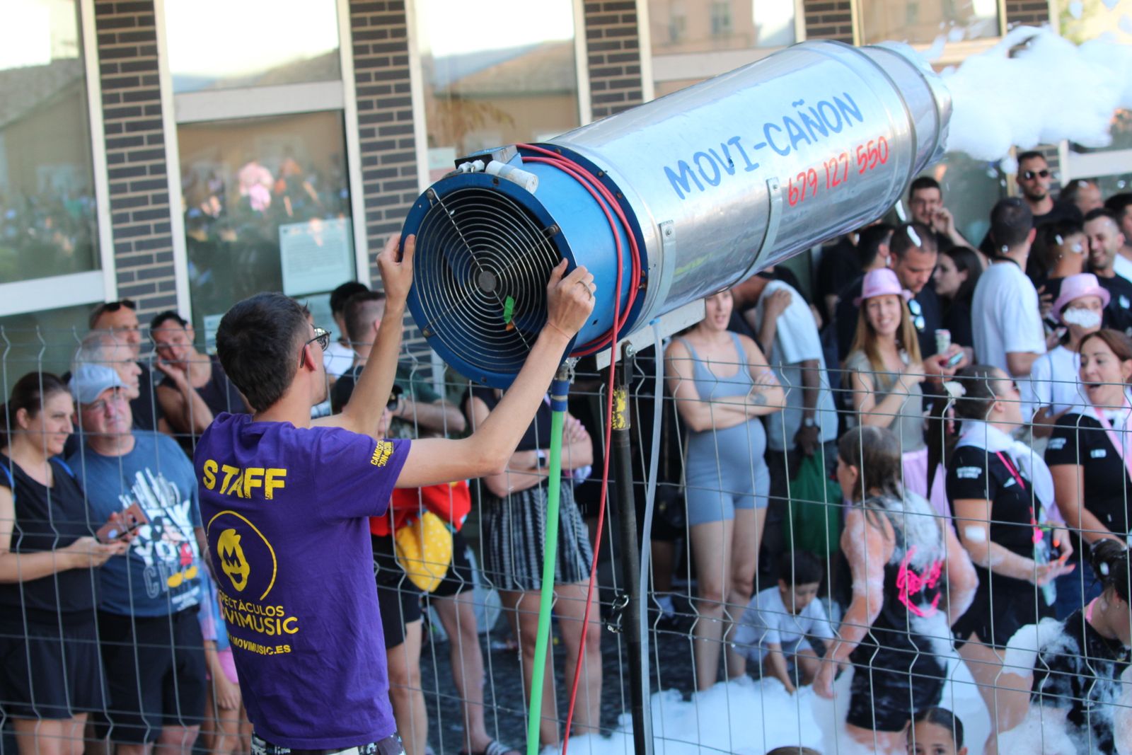 Chupinazo fiestas de Santa Marta del Tormes