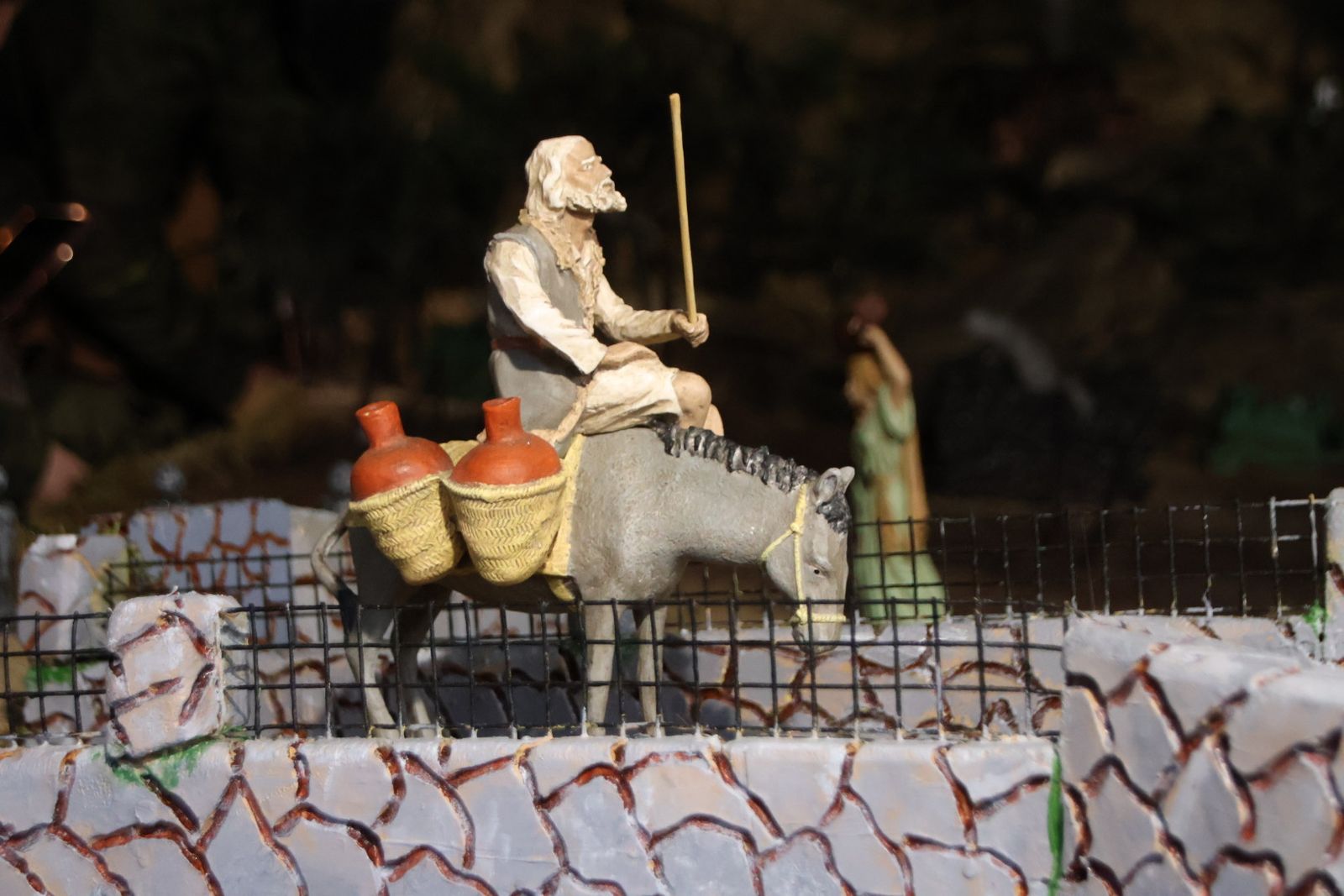 Portal de Belén en el cuartel de los militares