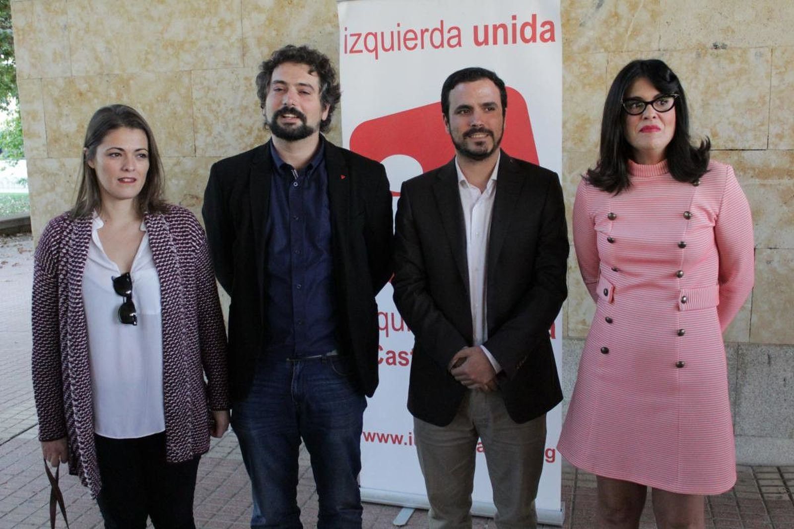 Visita de Alberto Garzón a Salamanca