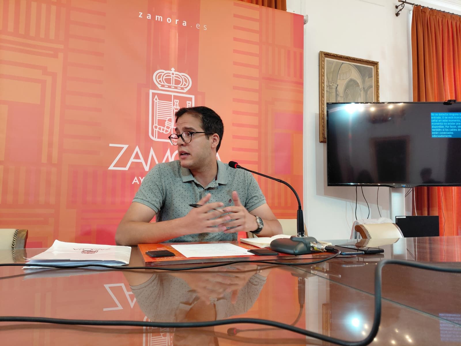Pablo Novo, concejal de Obras en el Ayuntamiento de Zamora