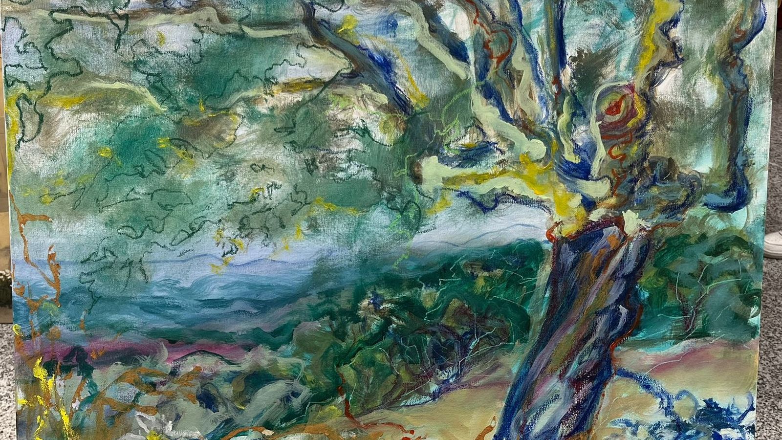Tercer Premio III Certamen de pintura rápida 'El Alcornocal' de Valdelosa