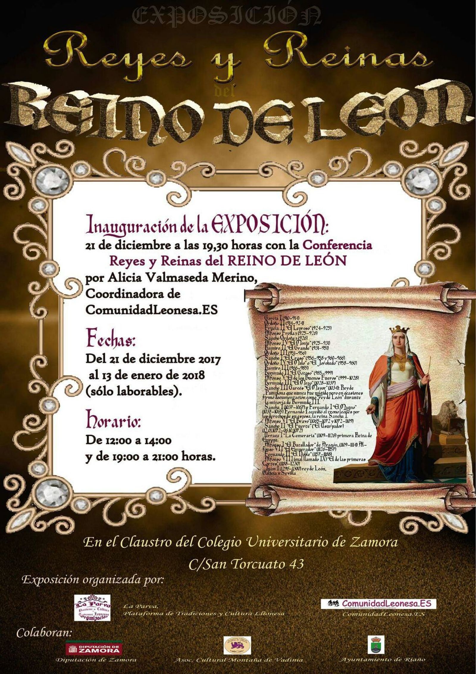 Reyes y Reinas en Zamora 2017.12.21