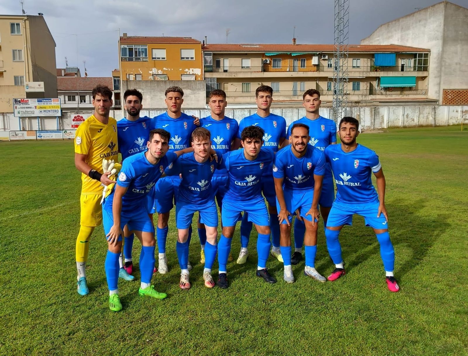 Plantilla del CD Villaralbo. Archivo.