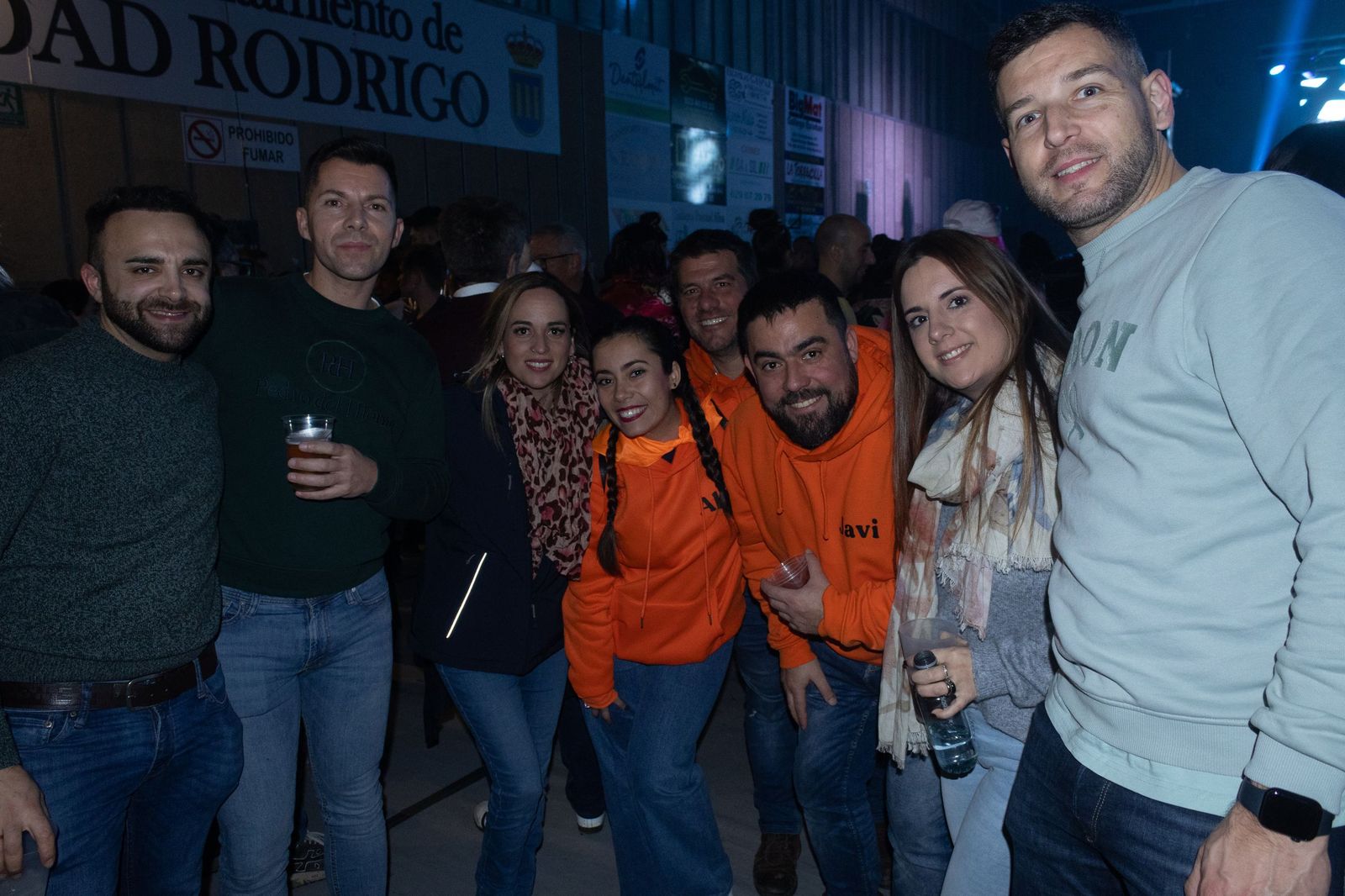 Salamanca de noche, sábado del Carnaval del Toro de Ciudad Rodrigo