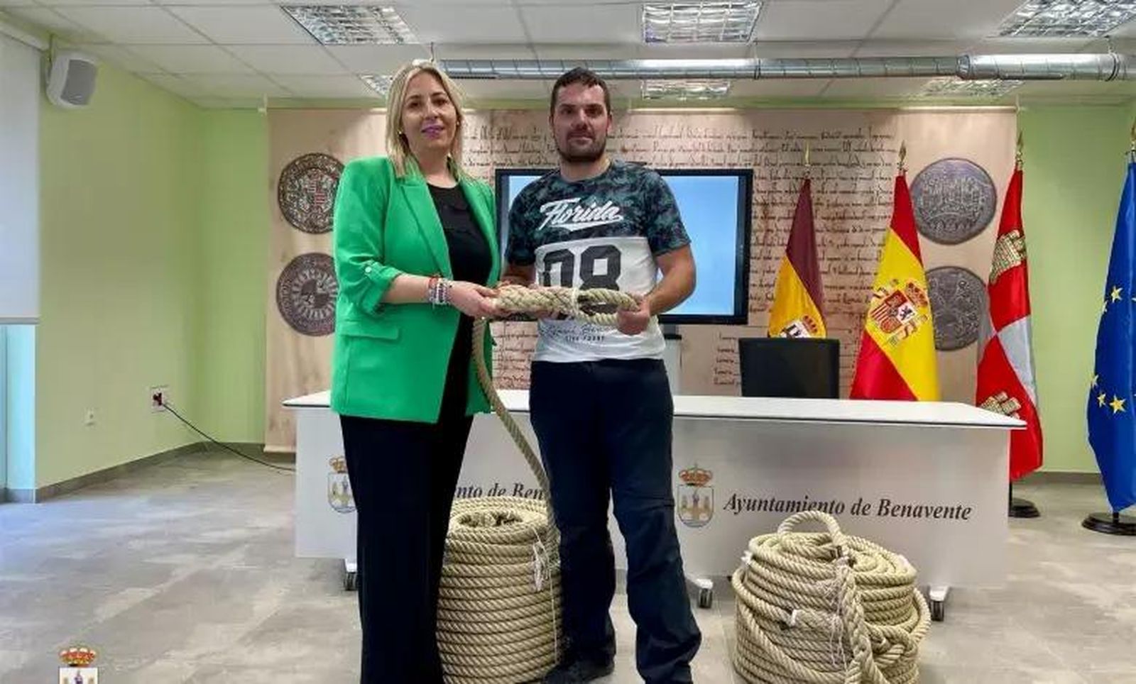 Presentación de las nuevas maromas