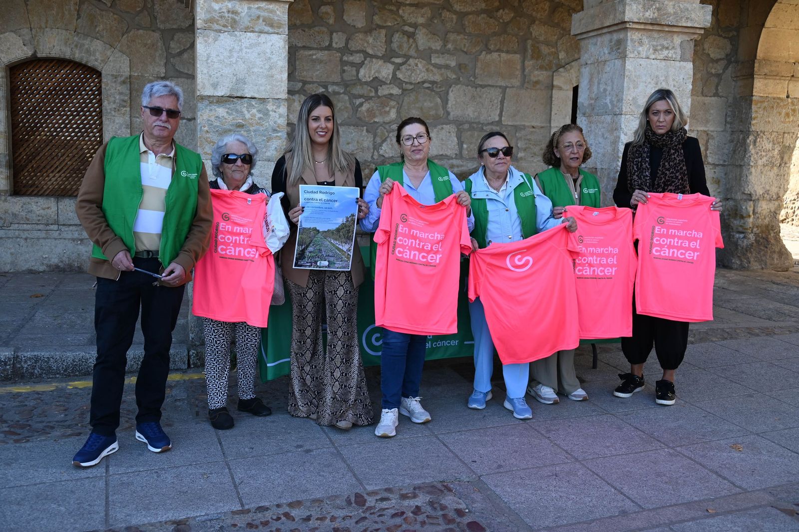 Presentación marcha contra el cáncer en Ciudad Rodrigo