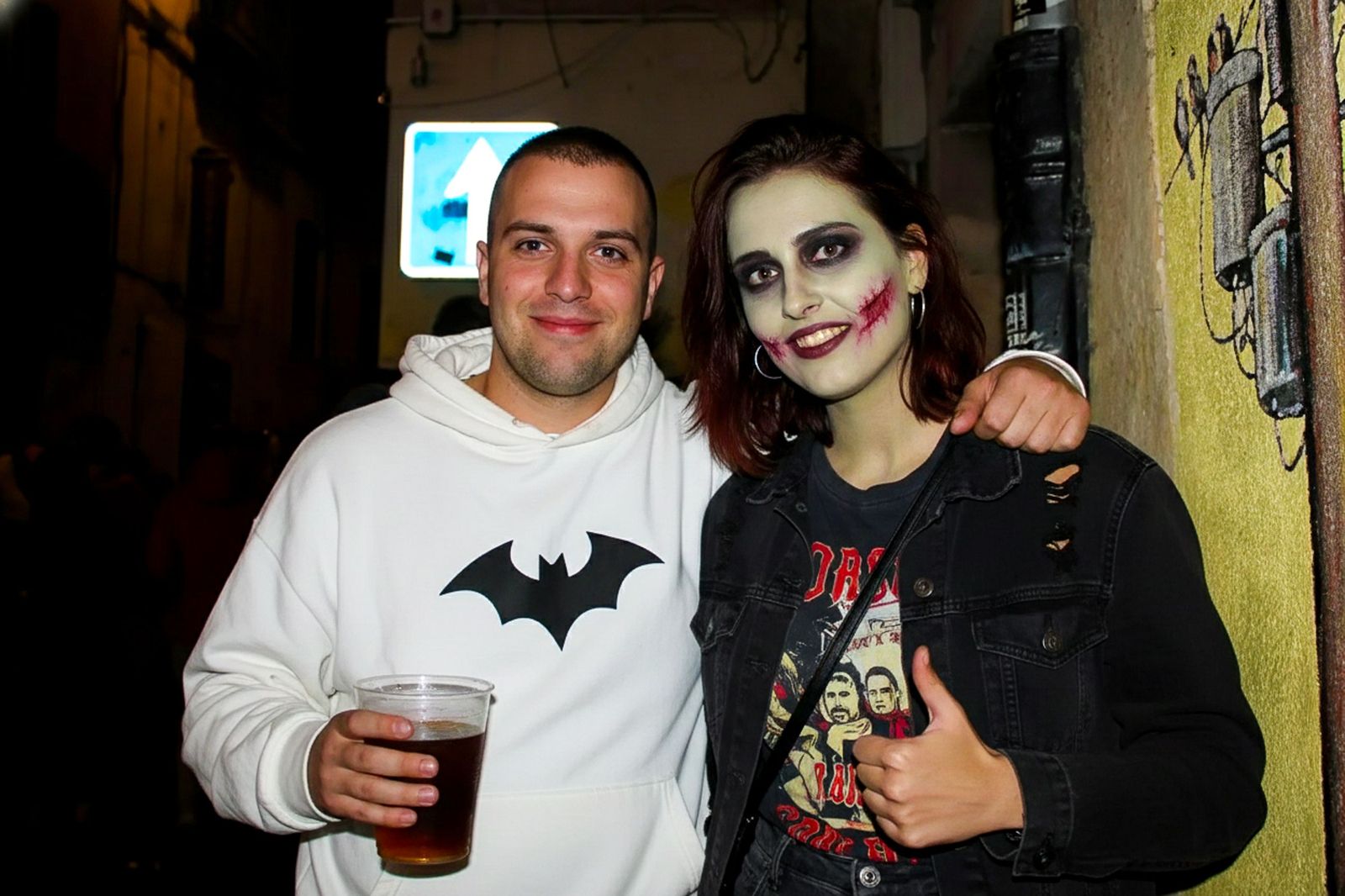 Salamanca de noche, jueves 30 de octubre