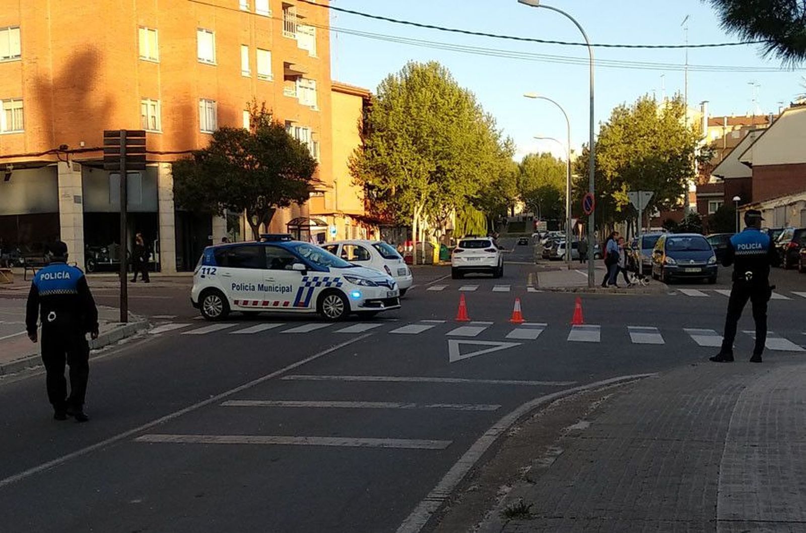 Valorio policia trafico restringido
