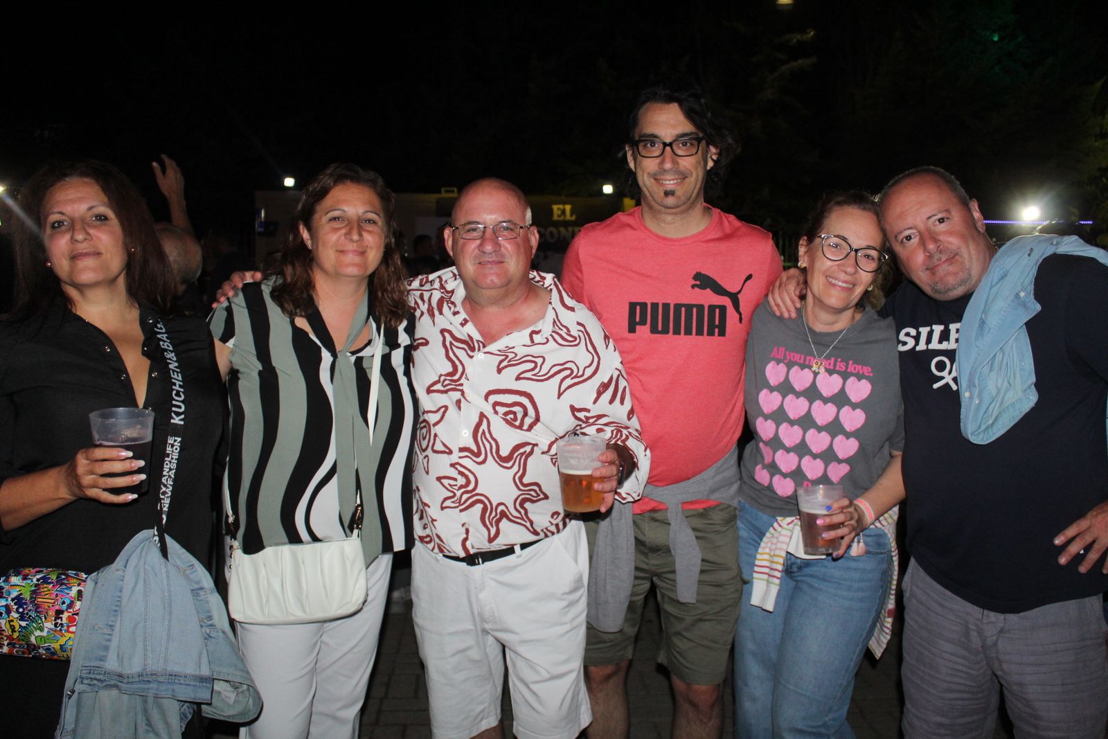 Salamanca de noche, sábado 26 de julio