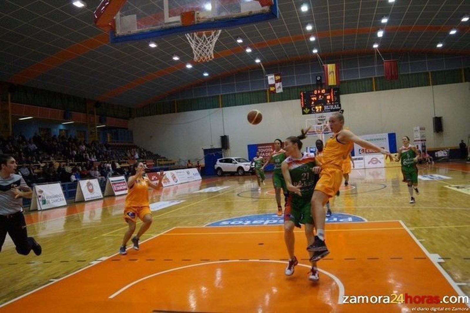 Santa Okockyte abandona el Alimentos de Zamora