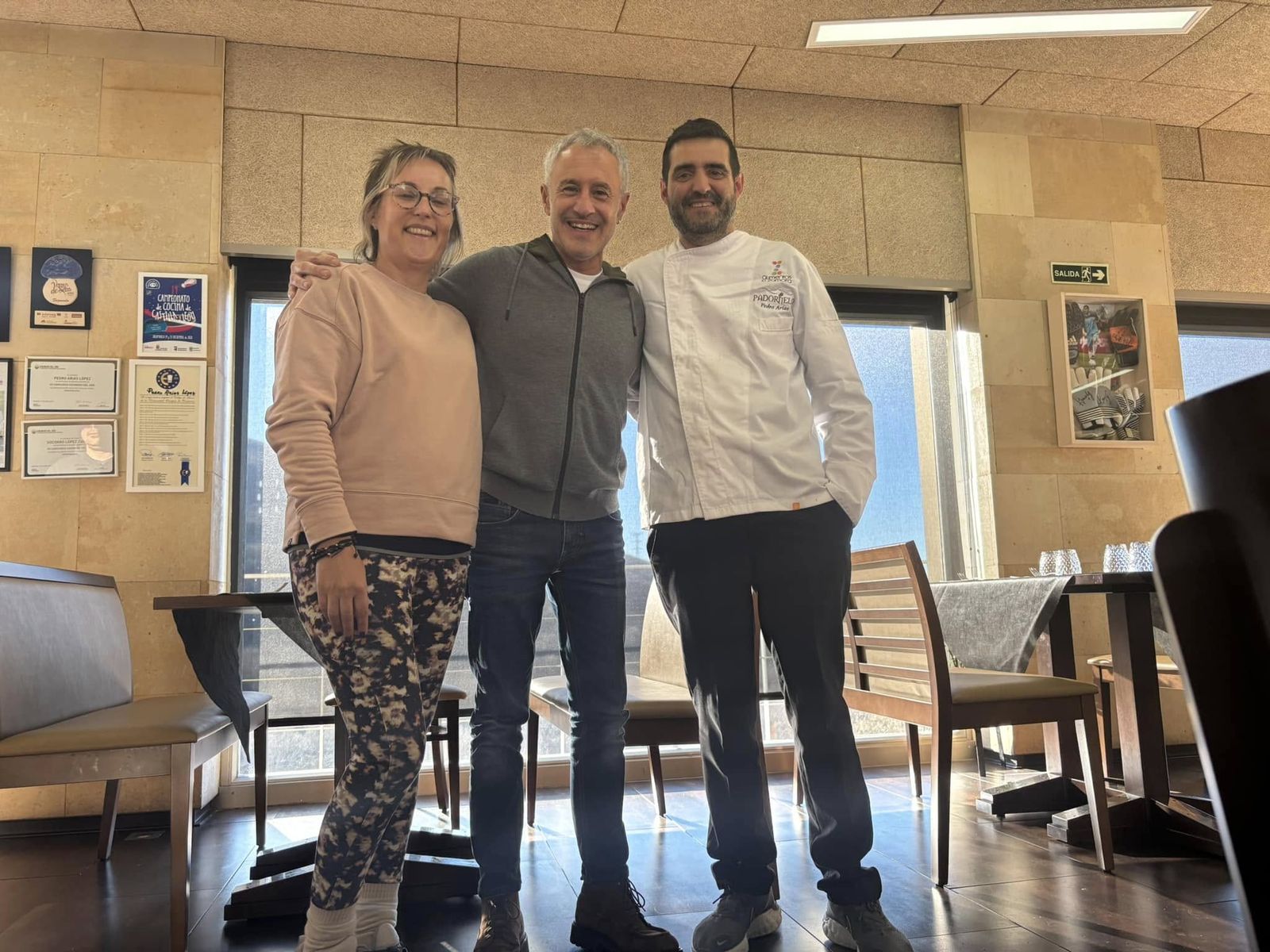 Sergio Dalma en el Hotel Padornelo de Sanabria. Foto: Redes Sociales.