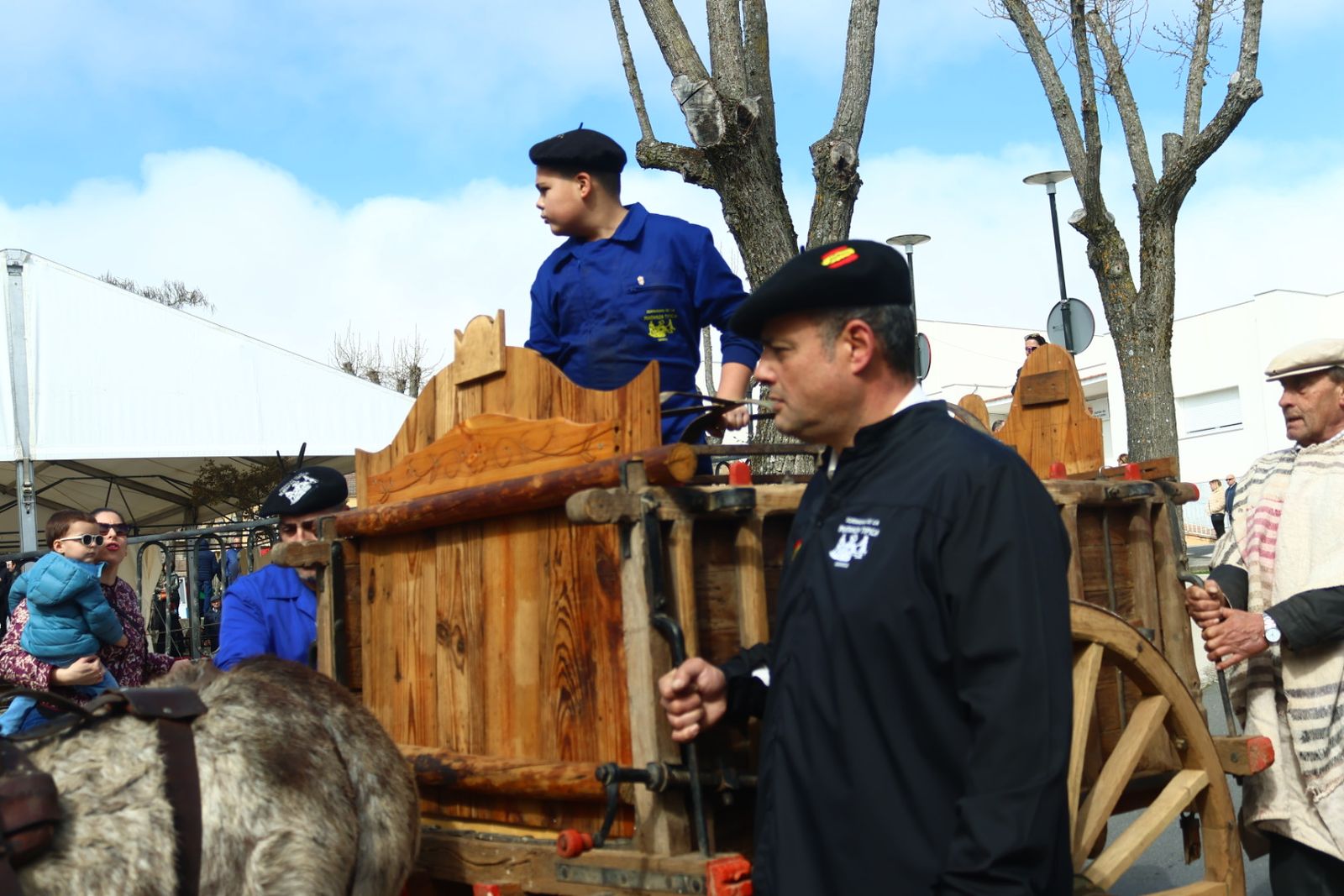 Desfile arriero y matanza típica en Guijuelo