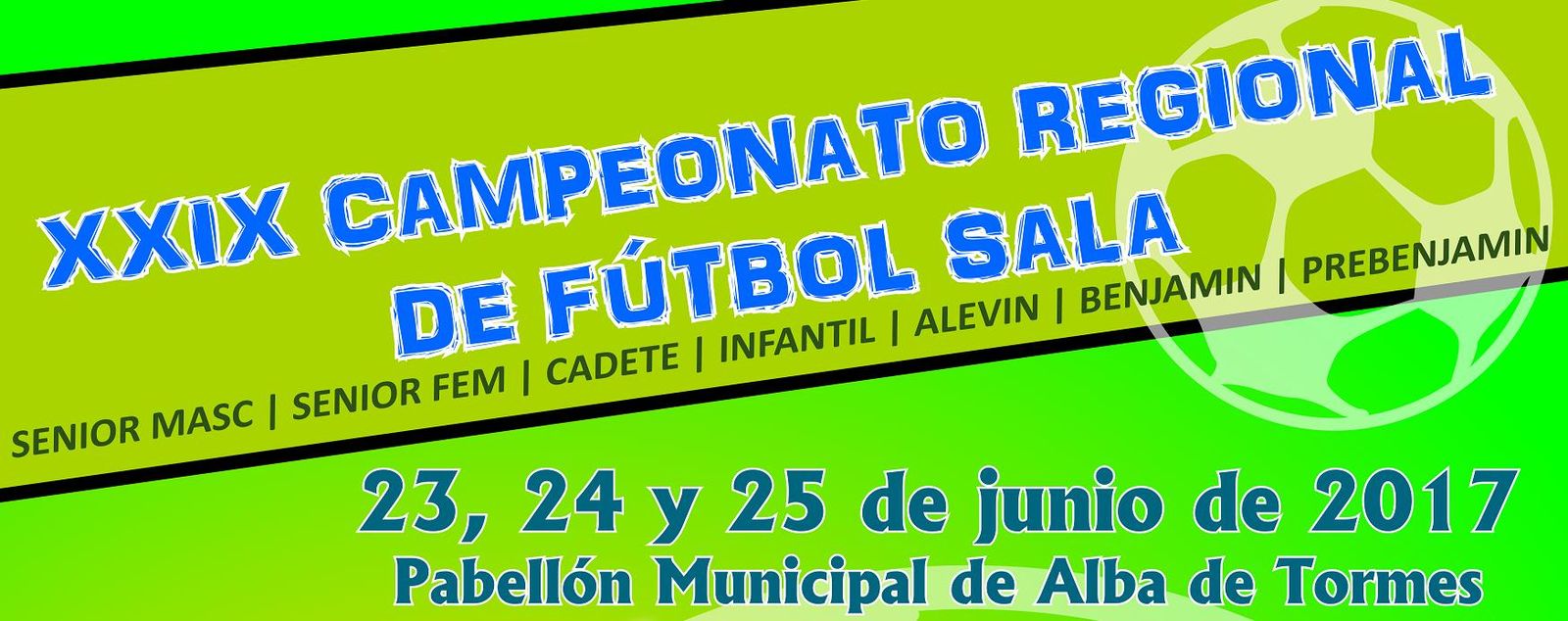 Alba de Tormes alberga el vigésimo noveno Campeonato Regional de fútbol sala