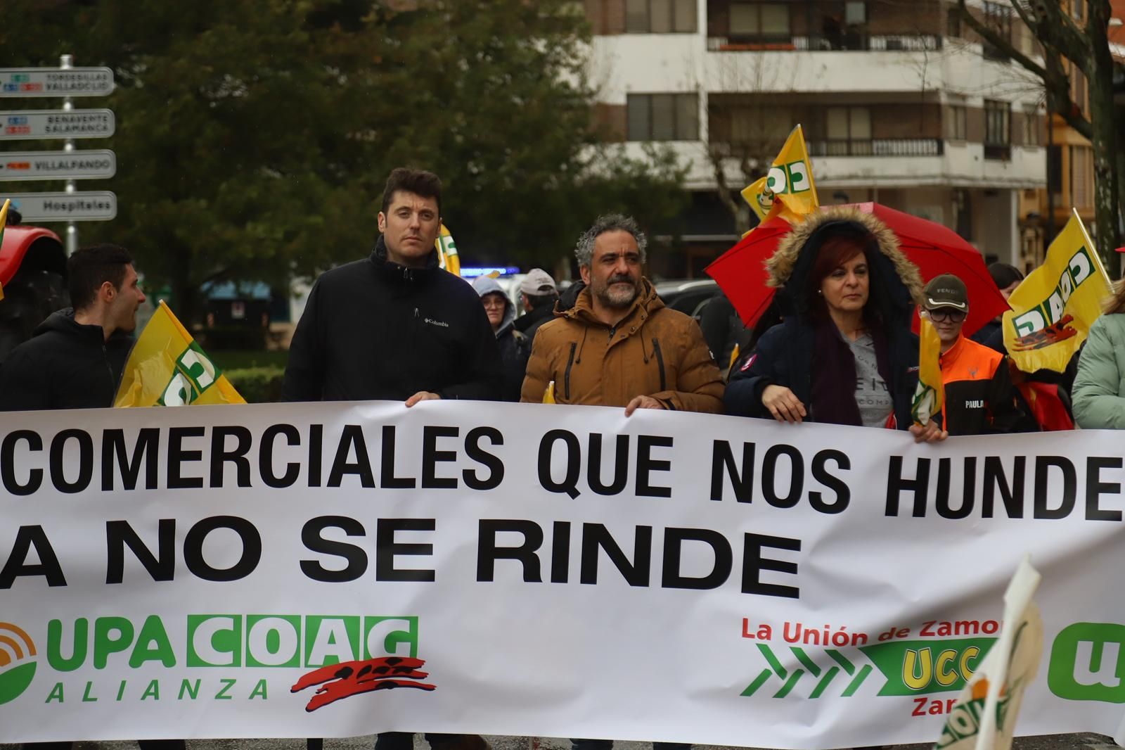 GALERÍA | Protestas en el campo zamorano: multitudinaria tractorada este jueves