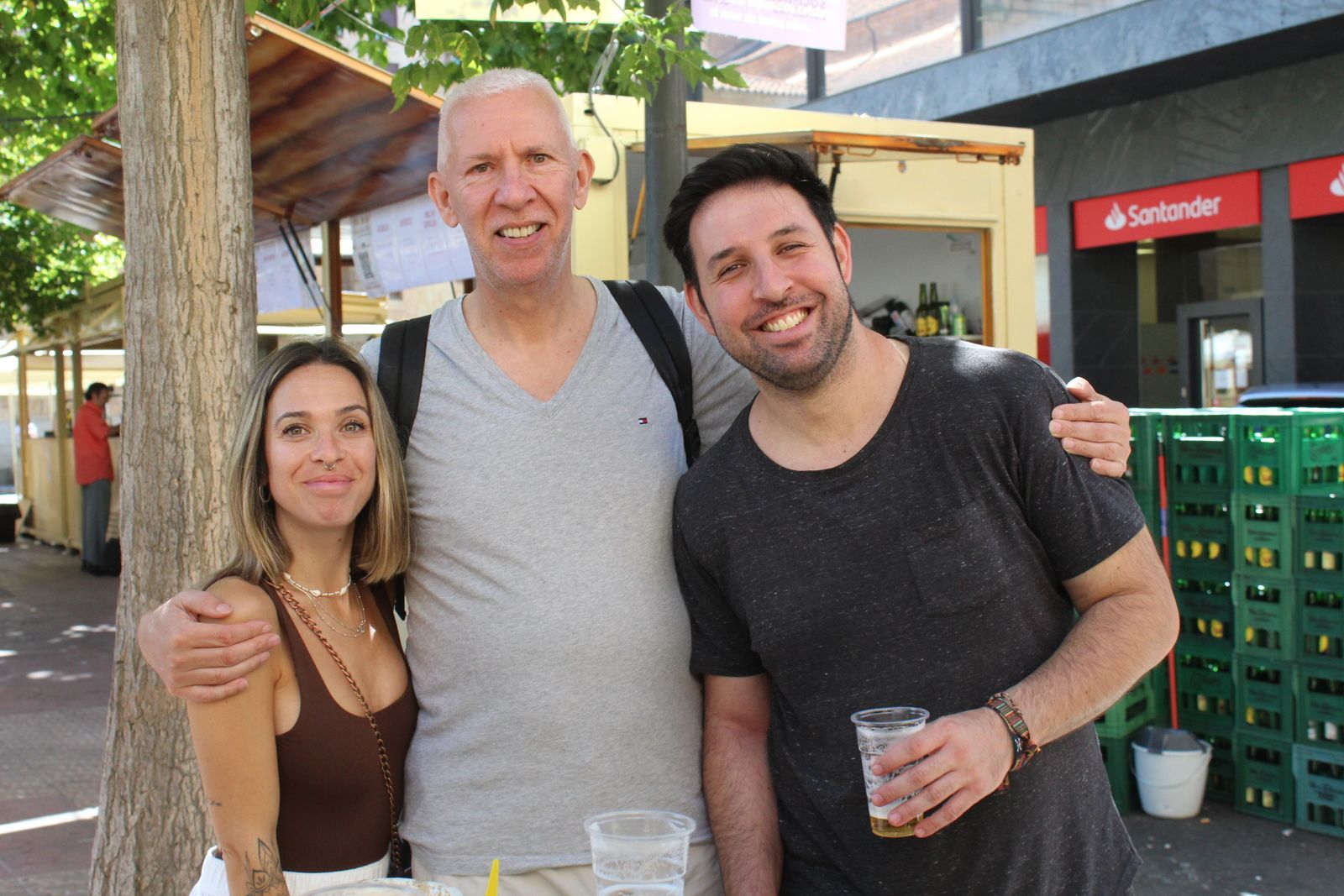 Ambiente en la Feria de Día en el mediodía de este martes