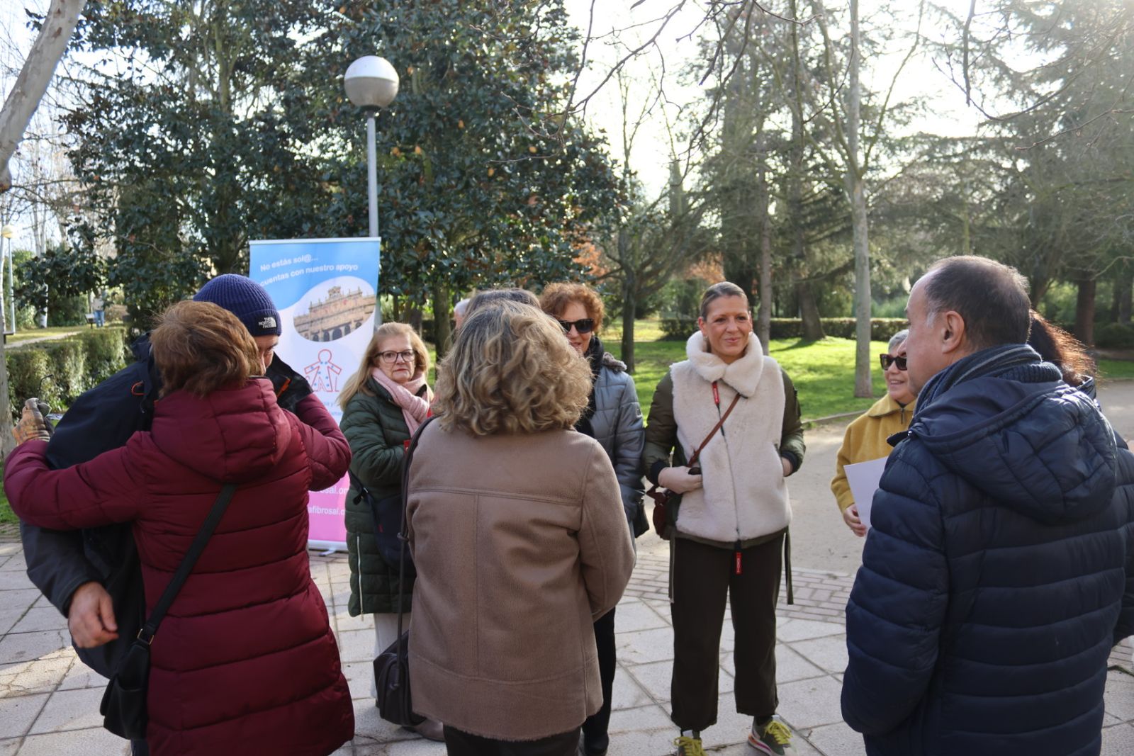 Acto de colocación de cajas nido organizado por las asociaciones Afibrosal y Peña Gaviota