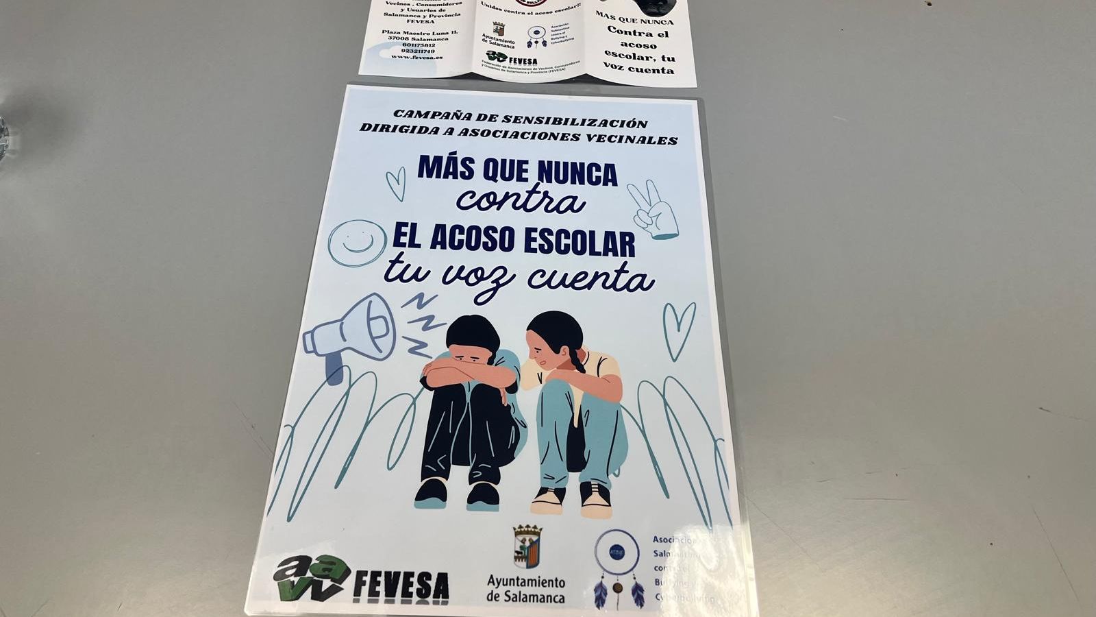 Presentación de la campaña “Más que nunca contra el acoso escolar, tu voz cuenta” de FEVESA y ASCBYC