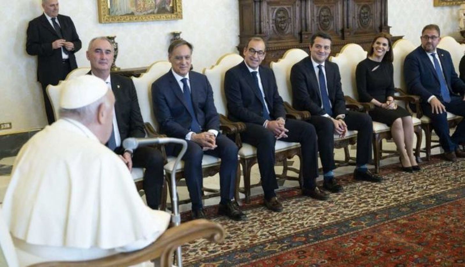 carlos garci a carbayo ante el papa francisco 11 1100x632