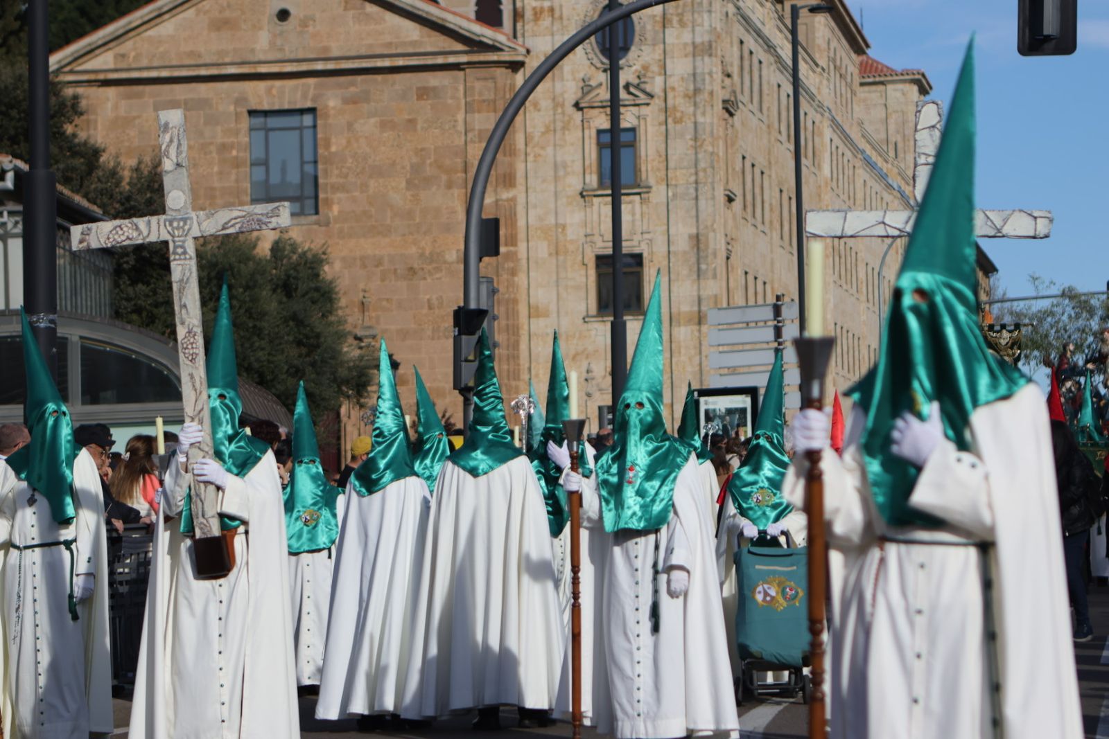 La Oración de Jesús en el Huerto de los Olivos recobra todo su esplendor en las calles de Salamanca
