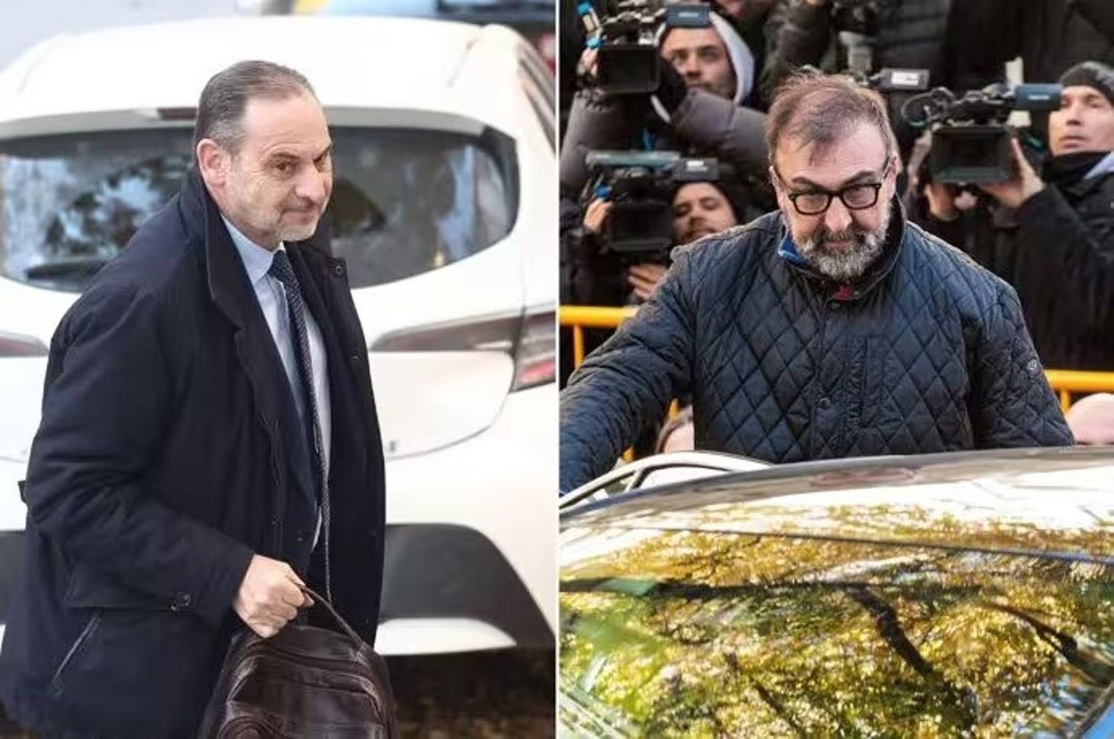 El exministro José Luis Abalos y Koldo García llegan al Supremo - EUROPA PRESS