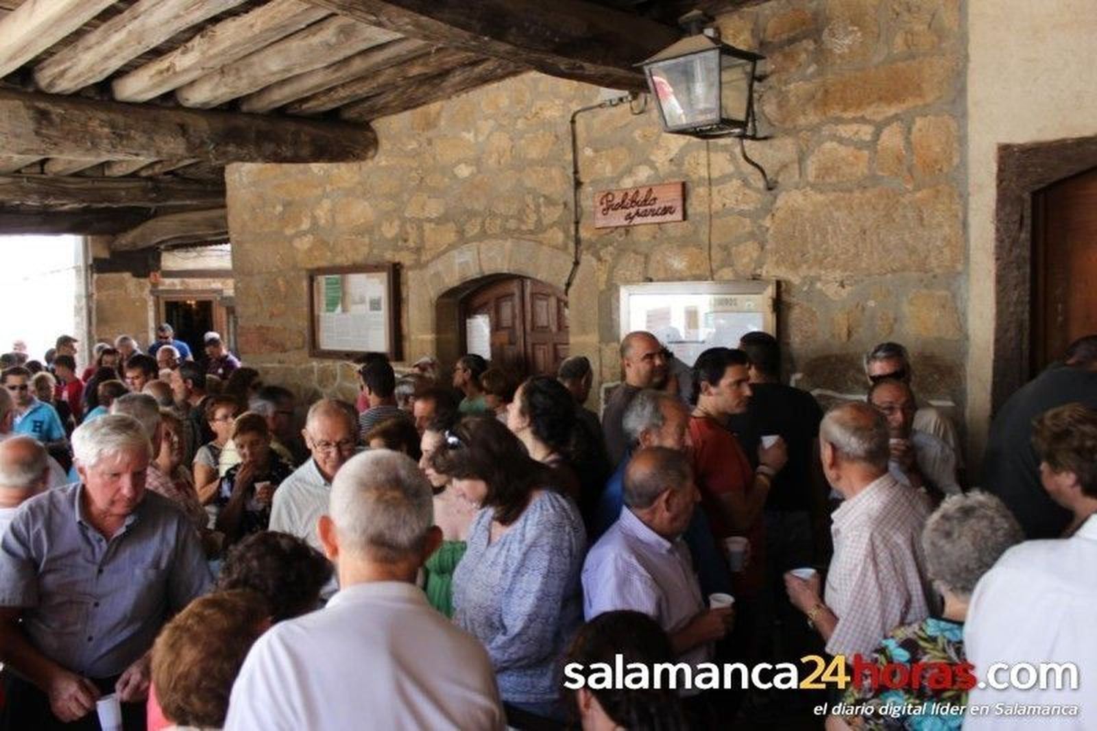 Fiestas en Sequeros: Vino y pincho