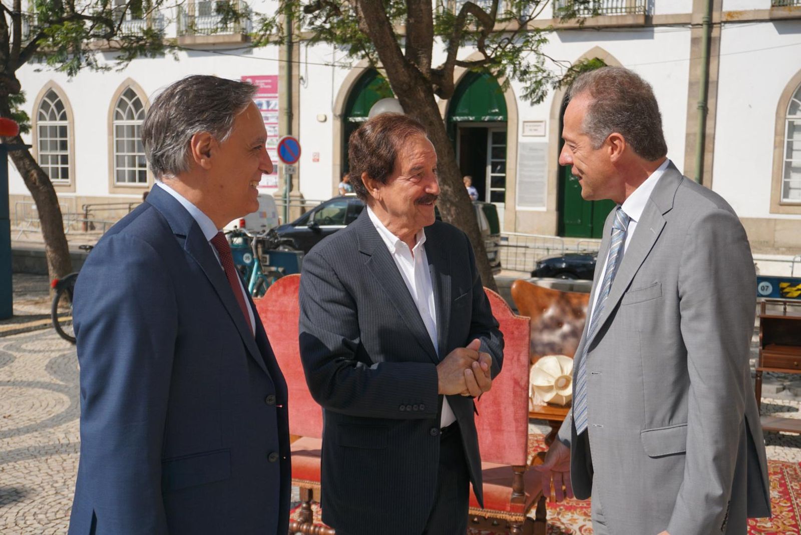 El alcalde de Salamanca en Aveiro