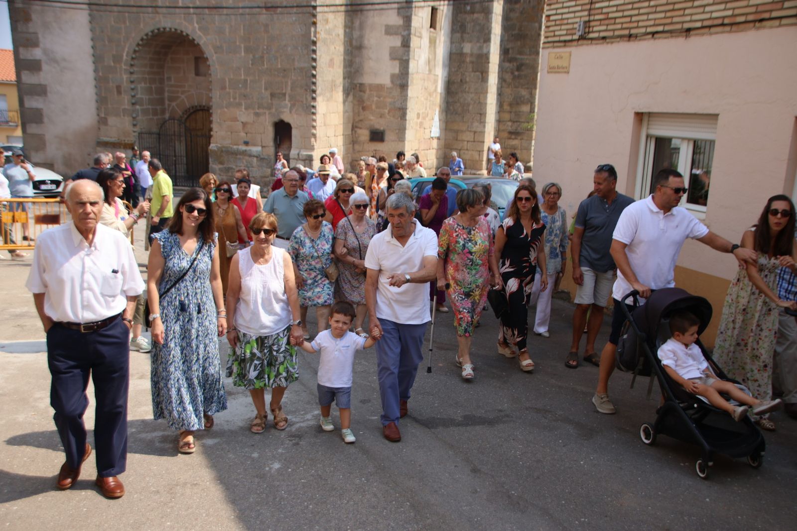 Masueco misa y procesión en honor a San Bernardo