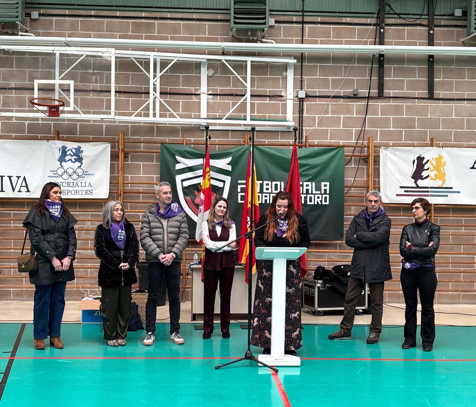 Celebración de actos del 8M en Toro