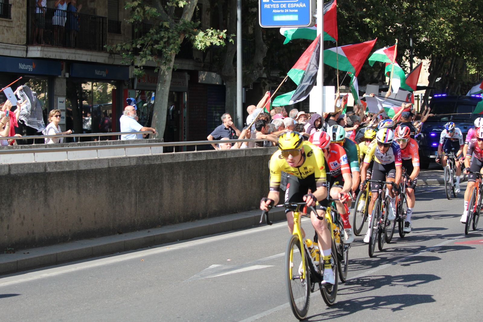 Vuelta ciclista a su paso por Salamanca