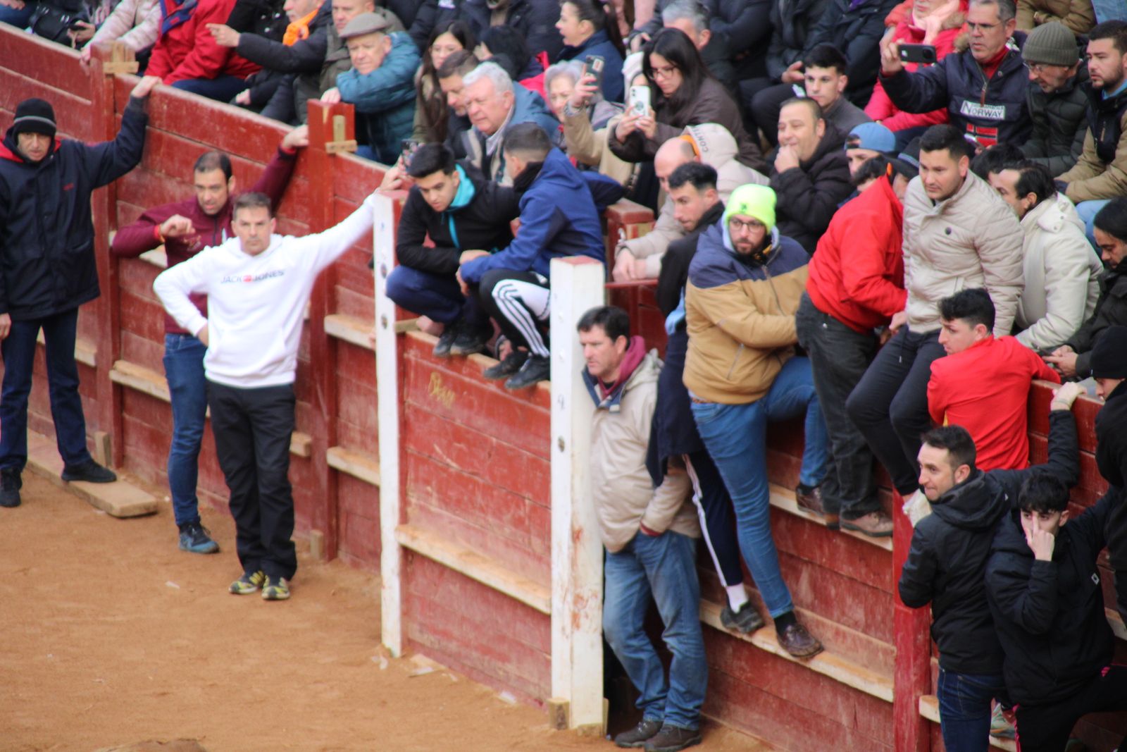 Toro del aguardiente en la mañana de martes del Carnaval del Toro 2026