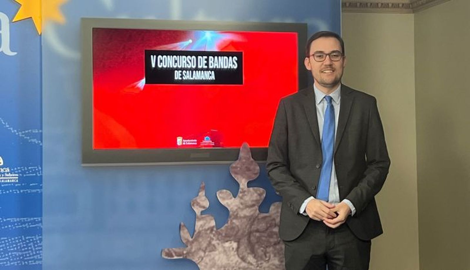  El concejal de Cultura y Turismo, Ángel Fernández