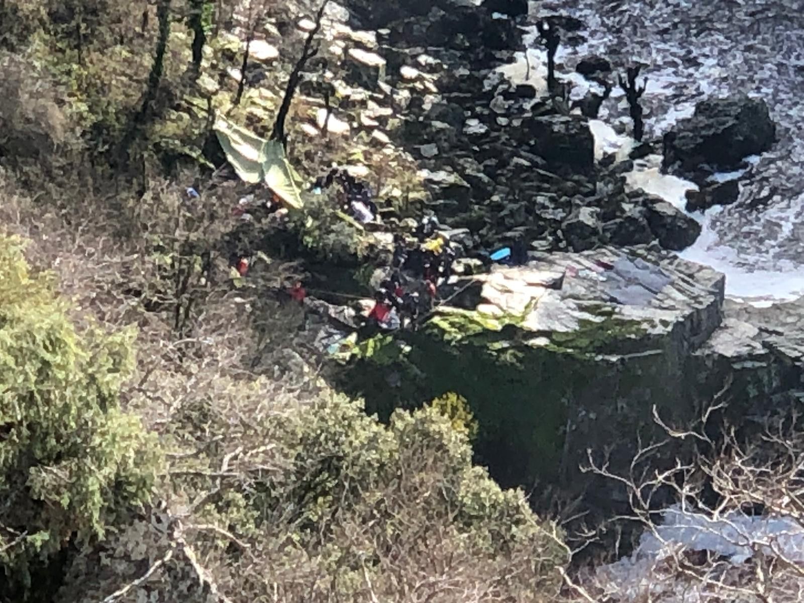 Rodaje en el pozo de los humos (1)