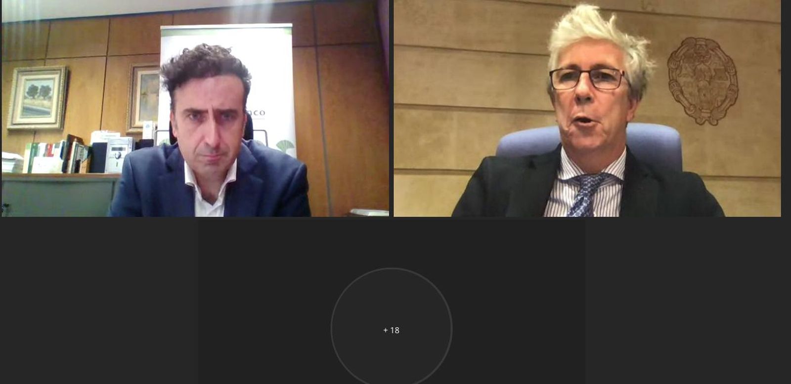 Jose Maria Lopez y Pedro Sangro