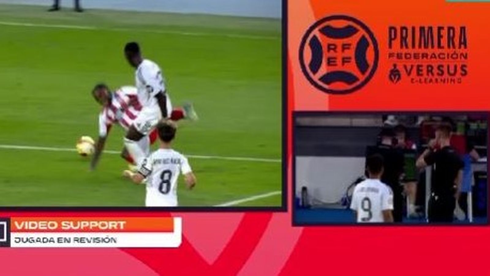 Revisión de jugada por el árbitro