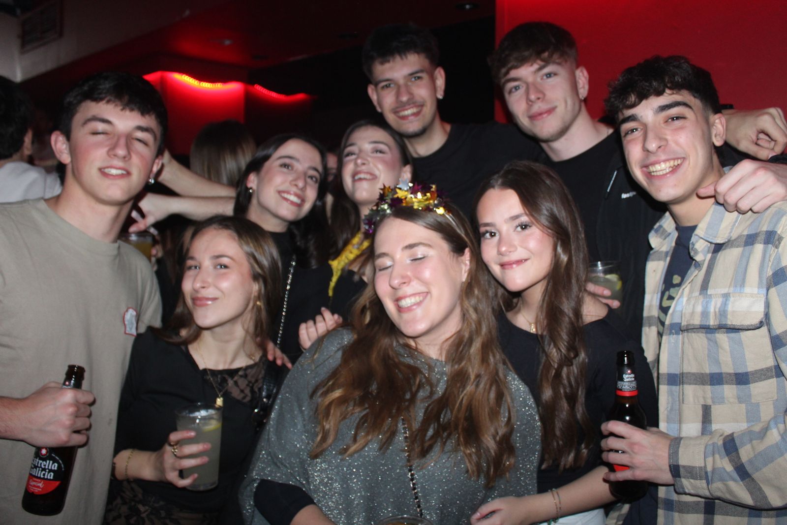 Salamanca de noche, viernes 24 de enero