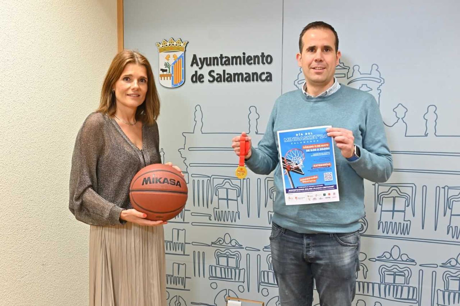 Almudena Parres y Fernando Vázquez