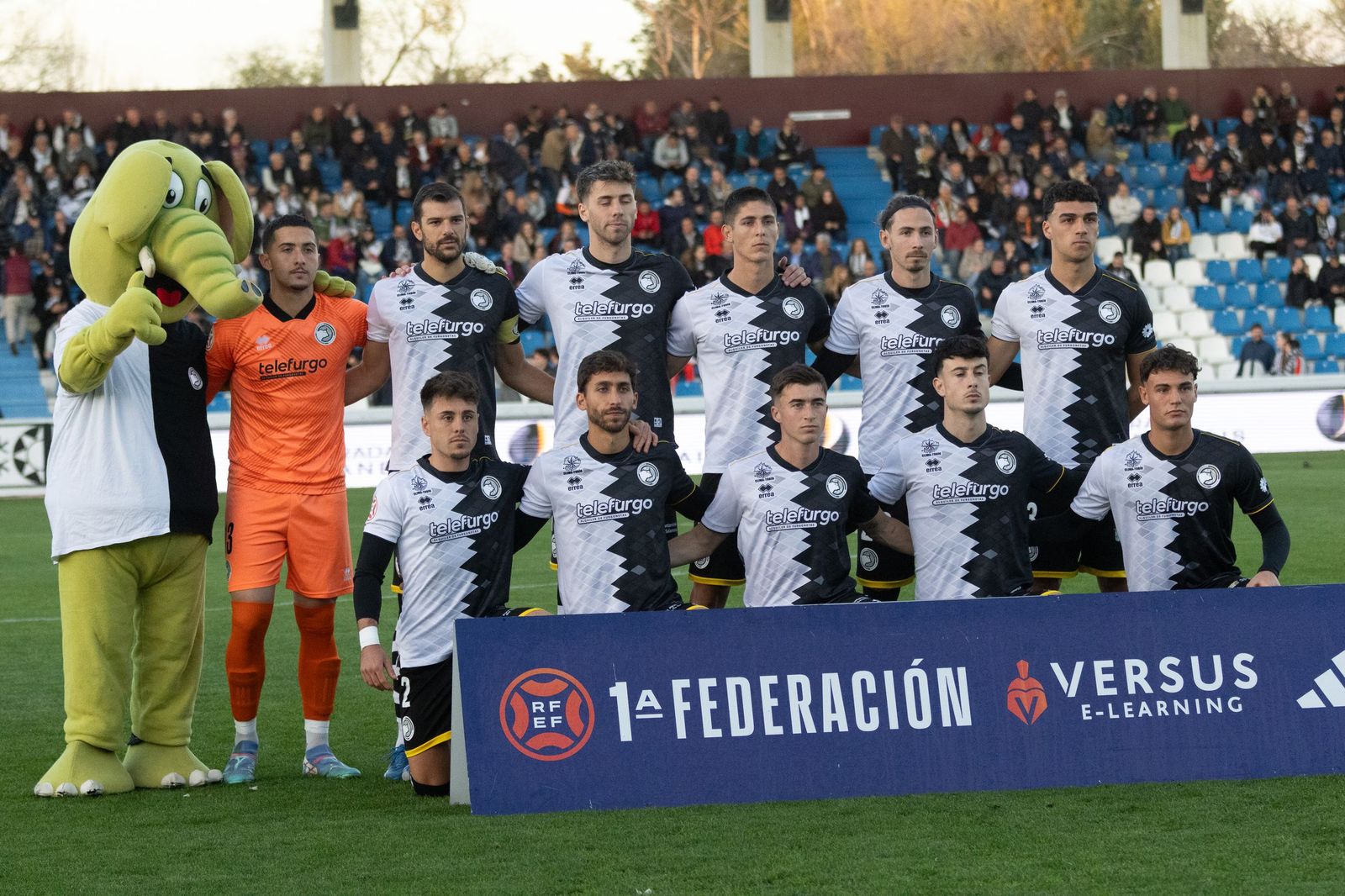 Partido entre Unionistas y Pontevedra en el Reina Sofía