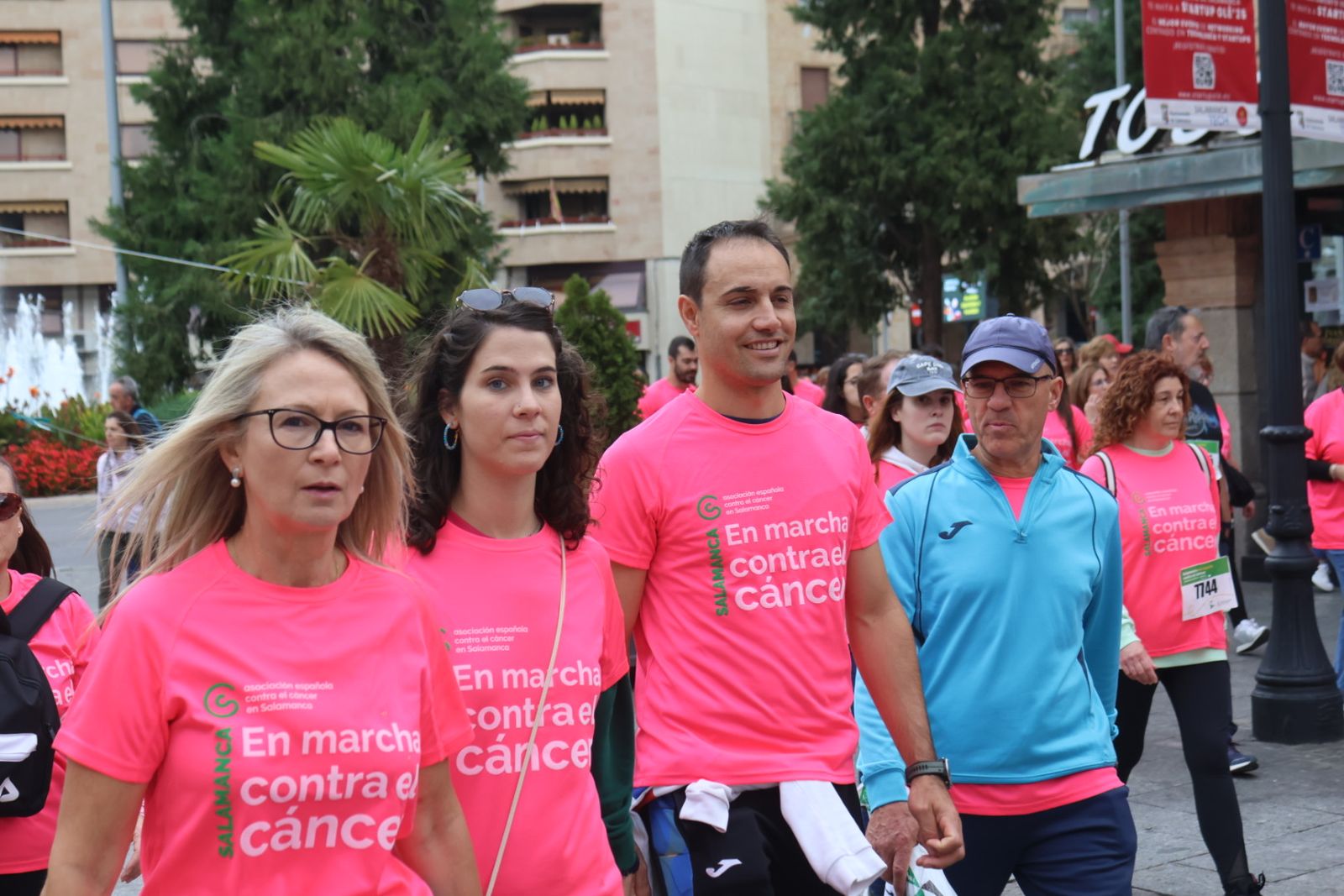 La marcha contra el cáncer vuelve a Salamanca un año más