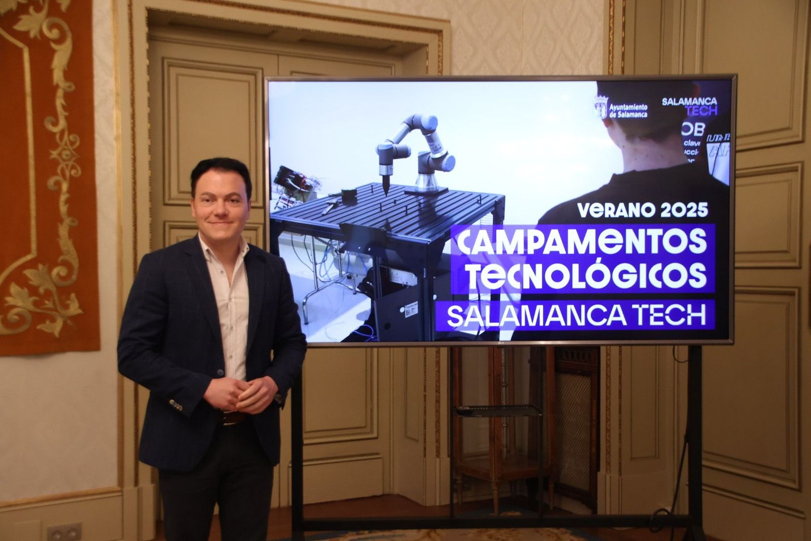 Presentación de una nueva edición de los campamentos Salamanca Tech en verano