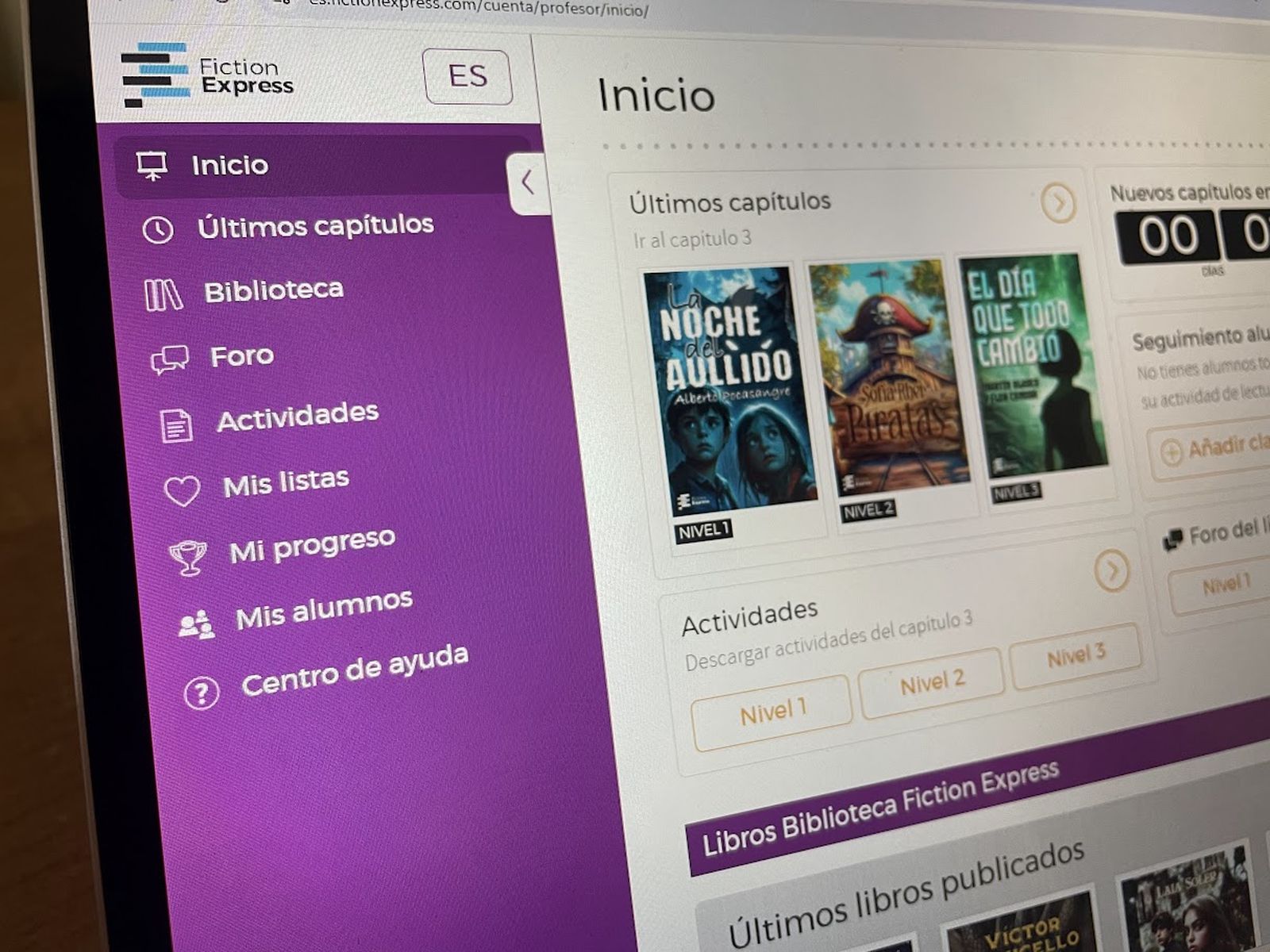 Plataforma Fiction Express